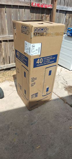 $395 water heater boiler RHEEM / WASHER