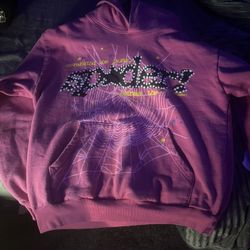 Pink Spider Hoodie