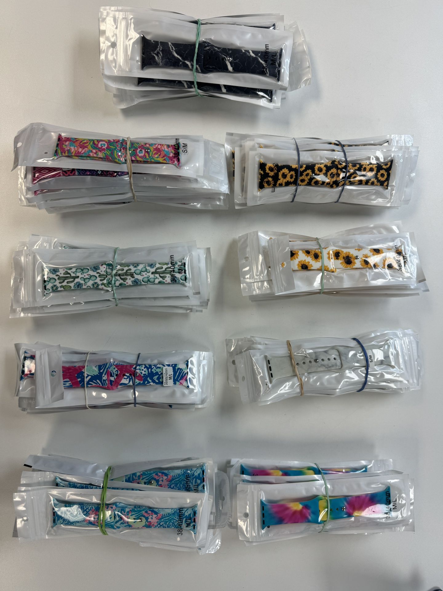 Lot Of Apple Watch Band 115 Pieces New Fits Series 1-9 Size 38-40-41 