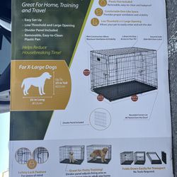 X Large Dog crate
