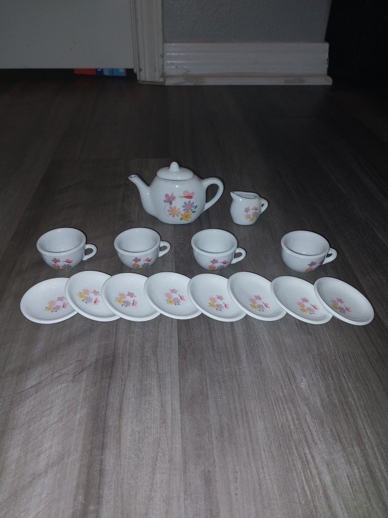 Cute Vintage Mini Tea Set
