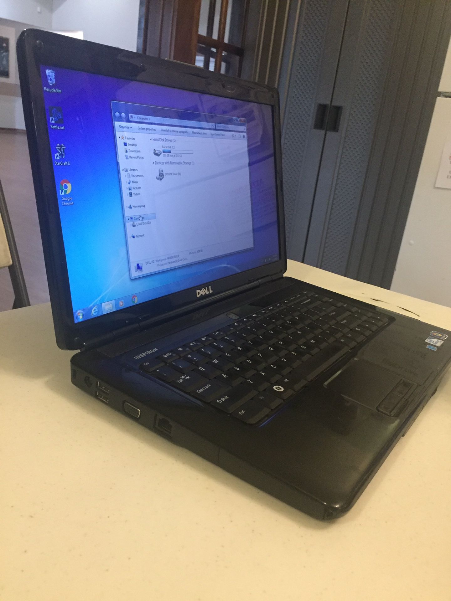 Dell Pentium (R) Dual Core T4500 Laptop