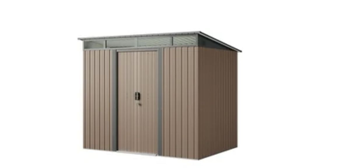 Brand New Metal Shed