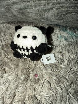 Crochet baby panda