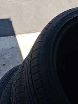 Tires 235 / 40 zr 19's