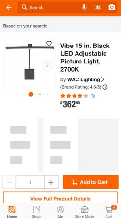 WAC Lighting Sconce Light Adjustable Bathroom Mirror Frame Lights