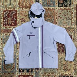 Women’s Y2K Roxy Quicksilver Jacket Hooded Windbreaker 