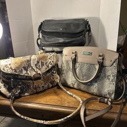 Designer Purses-Fossil, Rosetti & Ann Klein-$ 65 Cash