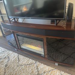 Fireplace Tv Stand With Speaker