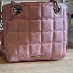 Madden Girl Light pink Quilted Crossbody 