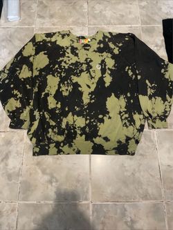 Big Bud Press Green Magic Waters Tie Dye Crew Sweatshirt SZ 5X