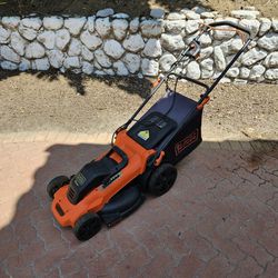 Electric Lawn Mower, Corded, 13-Amp, 20-Inch