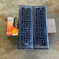 Floor Vent Covers 2X10 Inch Floor Register with Mesh Cover Trap