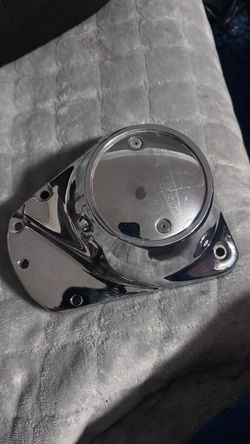RevTech 100” Chrome Cam Cover – Harley-Davidson Custom Motorcycle Part