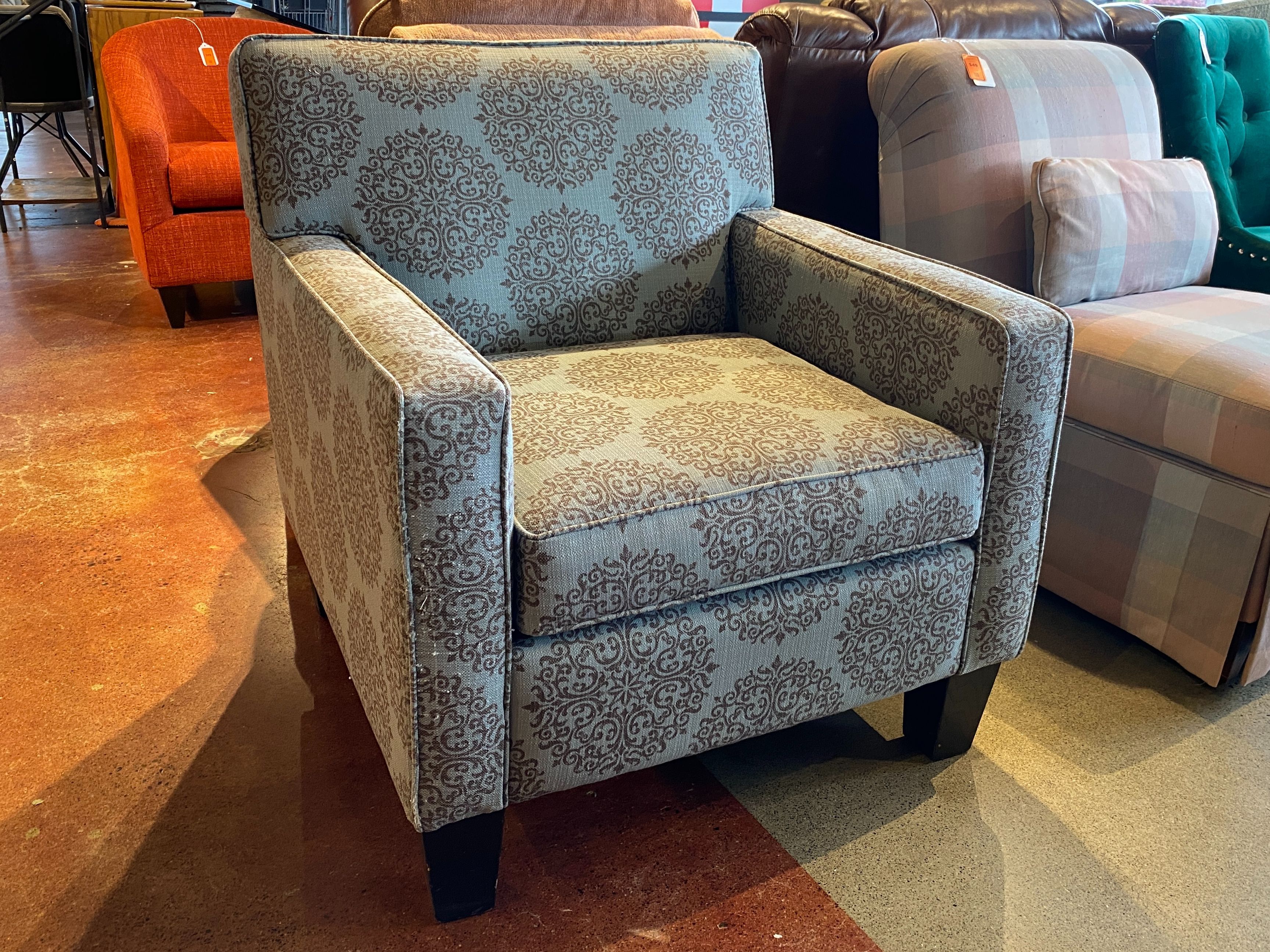 MADISON Medallion Flourish Armchair
