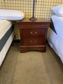 New nightstand cherry or black