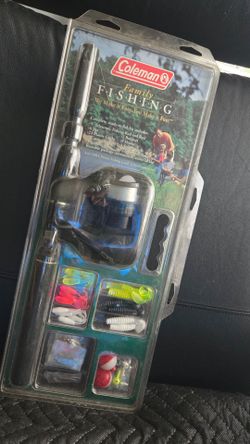 1997 Coleman Family Fishing kids kit NEW in package
