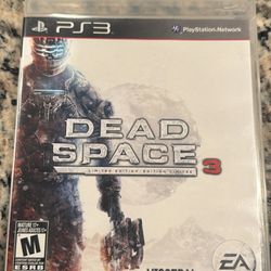 Dead Space 3 limited edition PS3