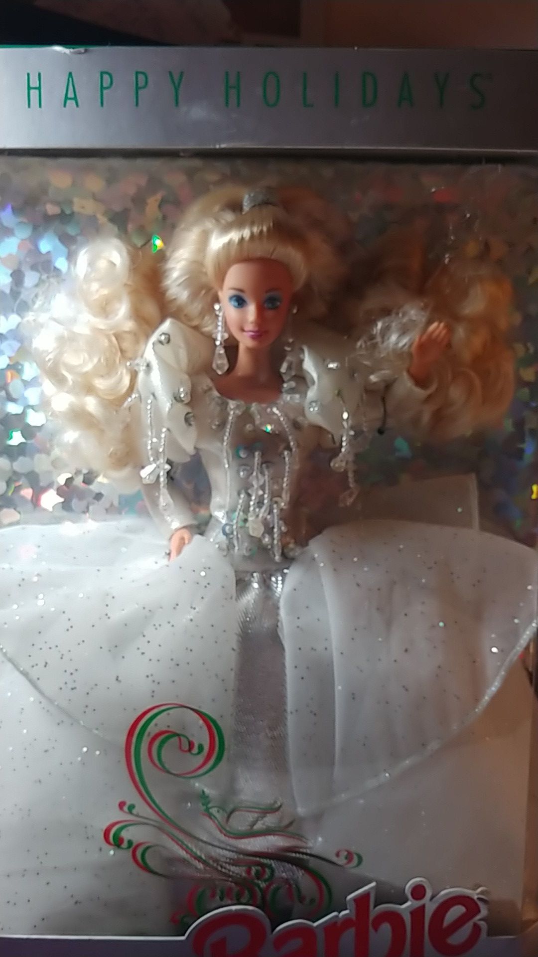 Vintage Happy Holidays Barbie from 1992