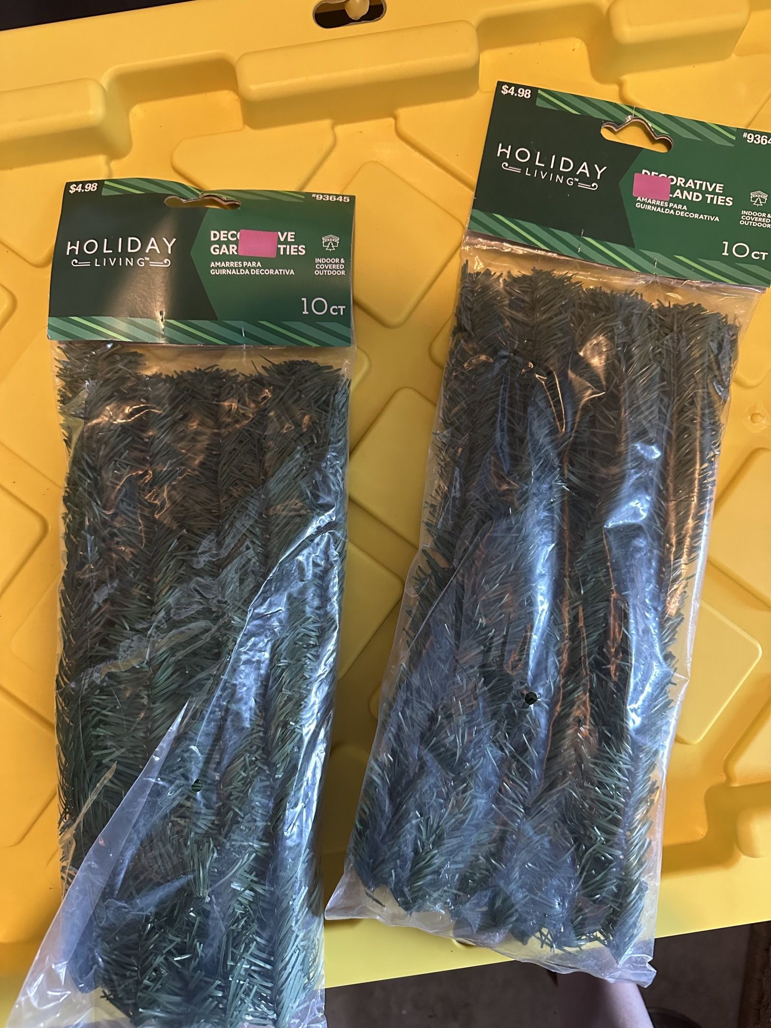 Holiday Living 10ct Decorative Garland Ties