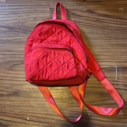 Red Mini Backpack 