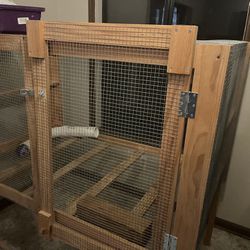 Wooden Animal Cage