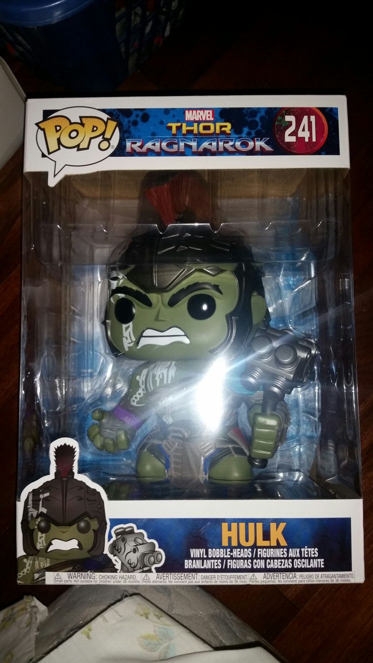 Funko Pop! Marvel Thor Ragnarok Hulk 10 Inch Target Exclusive Collectible Toy Action Figure