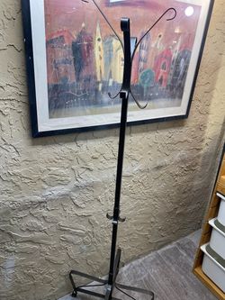 IKEA PORTIS METAL HAT & COAT RACK - COAT STAND TREE 75" High - See My Other Items 😃