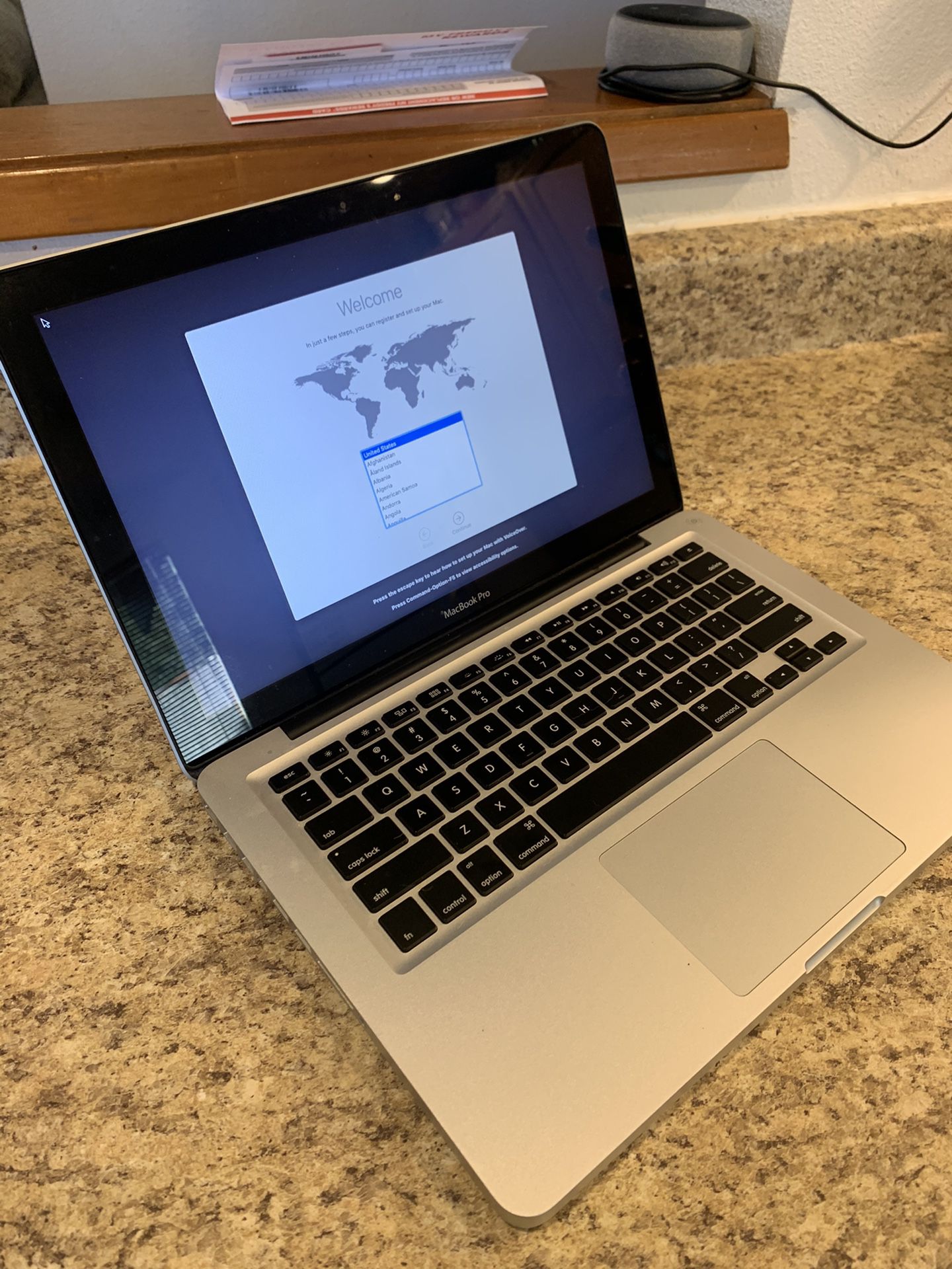 MacBook Pro 13 Mid 2012 2.5 GHz Intel Core i5 4GB 500GB HDD Good Condition