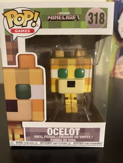 FUNKO POP! Games: Minecraft - OCELOT (318) Collectible Figure - NEW