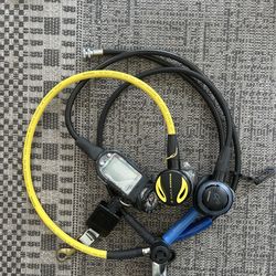 Scuba regulators set