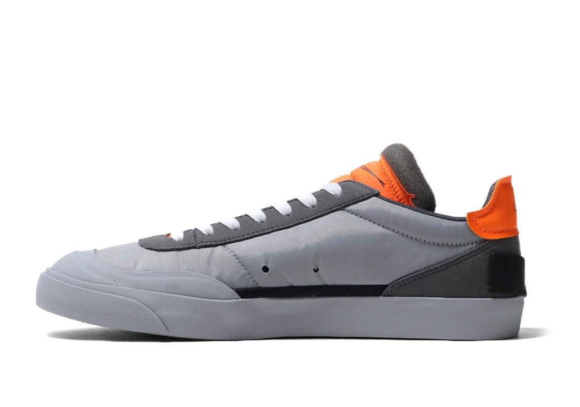 Nike Drop Type LX Wolf Grey+Total Orange, Size