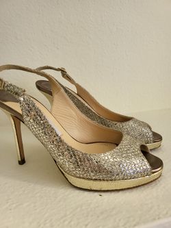 Jimmy Choo Glitter Shoes