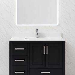 Bathroom vanity 40”