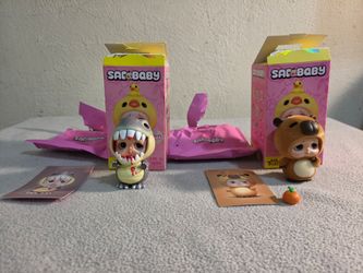 Sad Baby by Starbox- Capybara (Flocked) and T-Rex