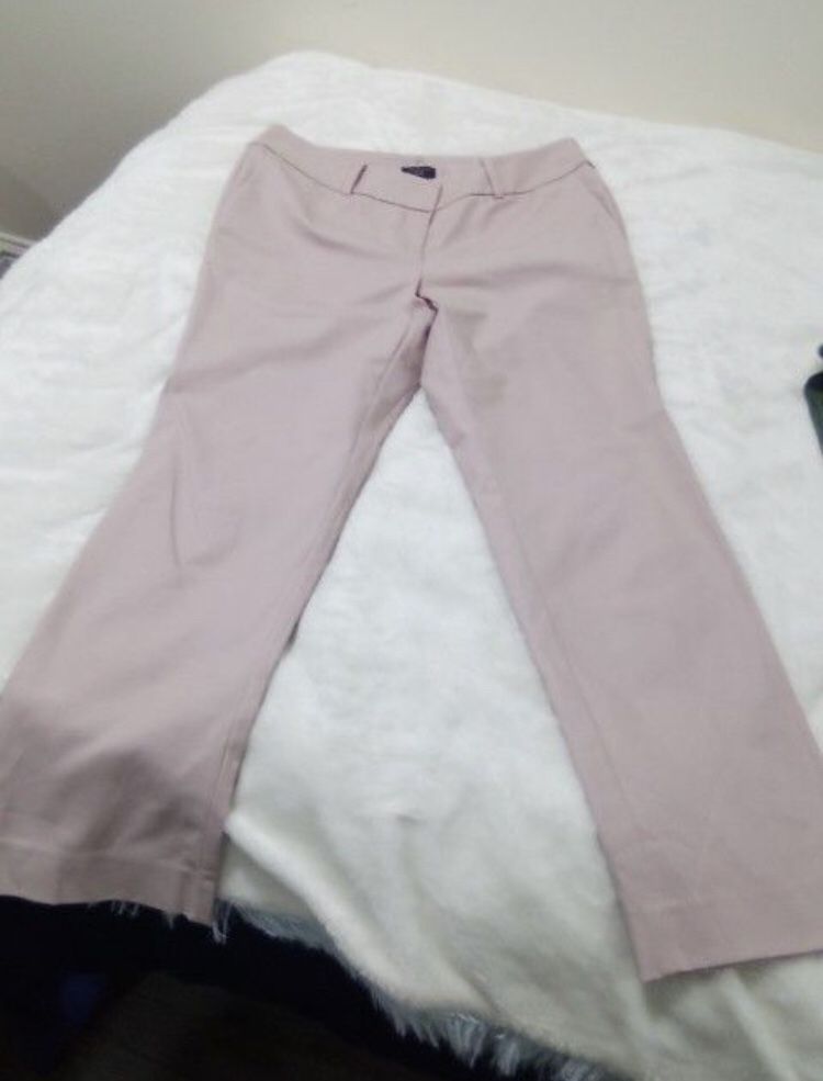 Ann Taylor Lilac Flat Pants