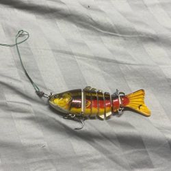 Realistic Fishing Lure Great For Bass 