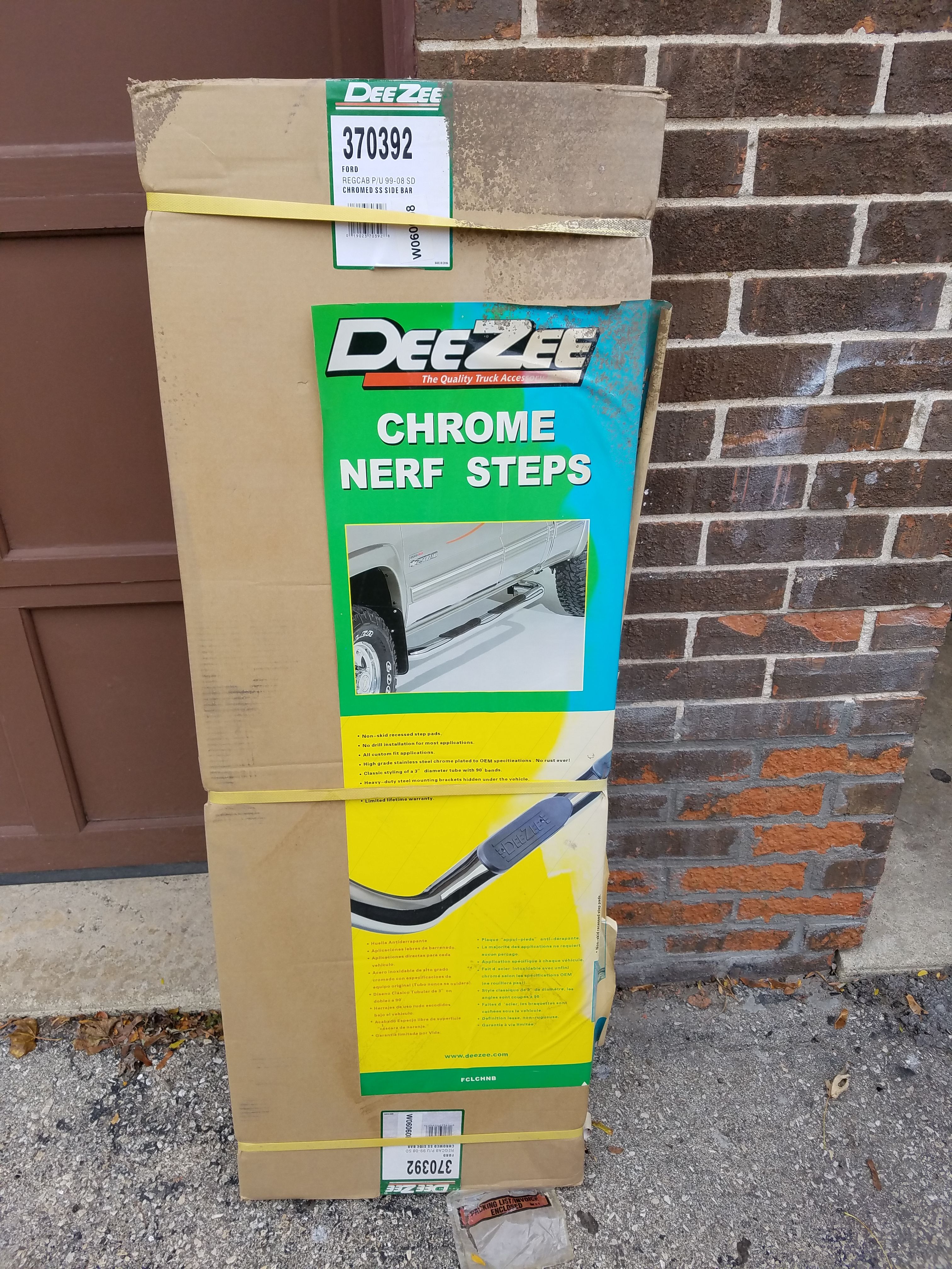 Ford steps stainless steel $300