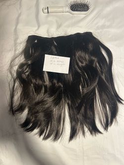 SYNTHETIC HAIR EXTENSION CLIP IN