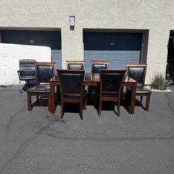 Dining Table W/6 Chairs