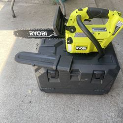 RYOBI 40V HP  12 in. Top Handle  Chainsaw 