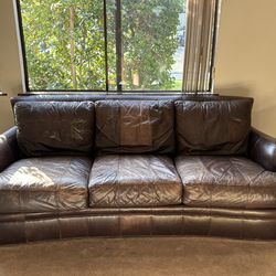 Ferguson Copeland Leather Sofa & Chair Set