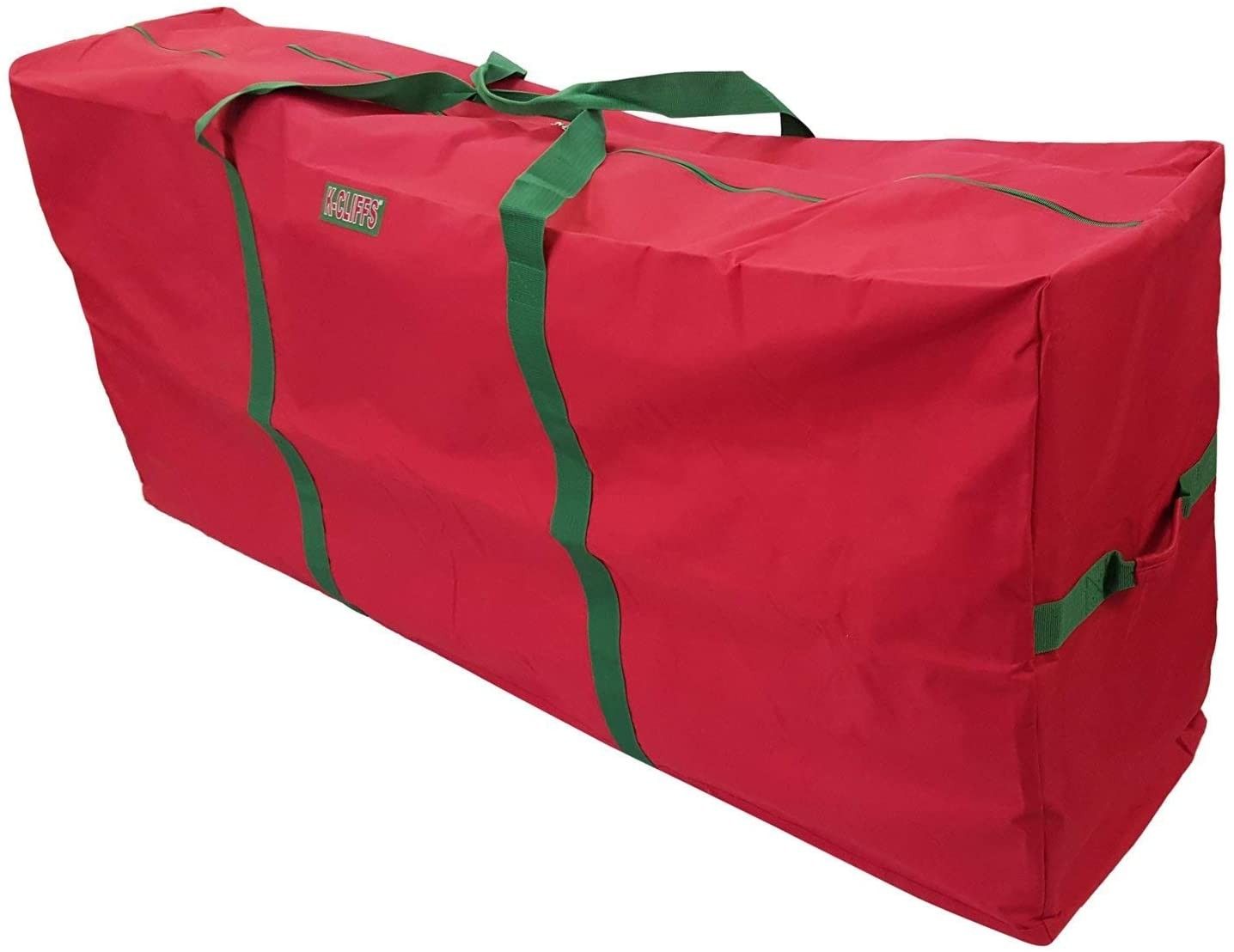 Large Christmas Tree Storage Bag Heavy Duty Holiday Decoration Fits 9 ft Artificial Trees Durable Quality 65" x 30" x 15"