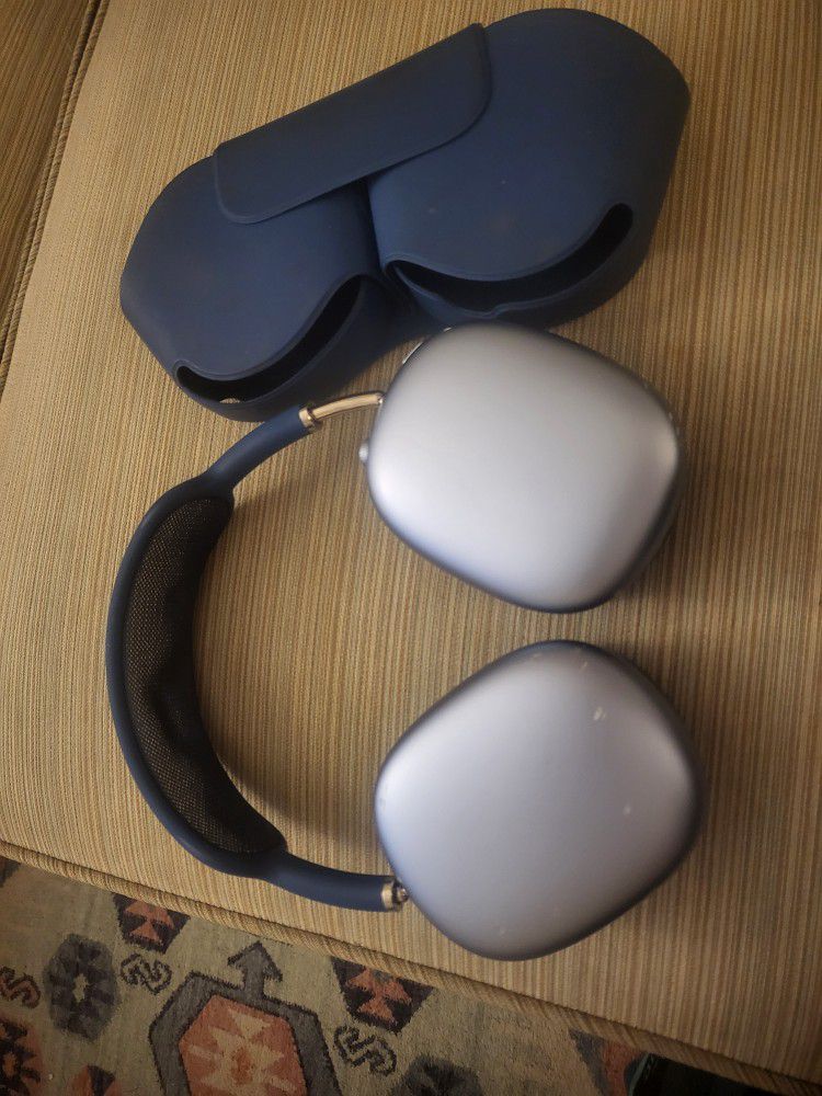 Airpods Max Silver Blue