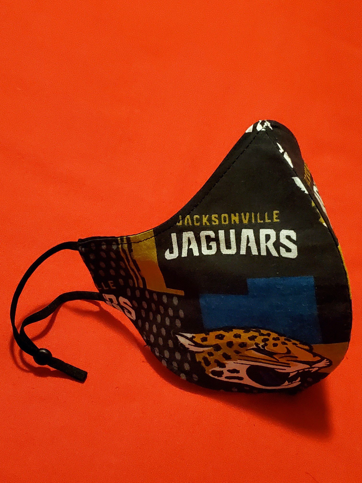 Handmade Jacksonville Jaguars Adjustable Face Mask