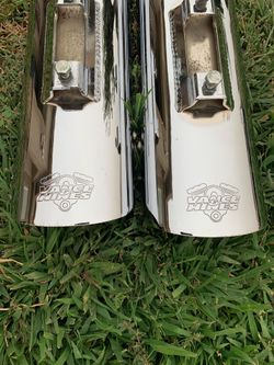 Vance and Hines slip on’s