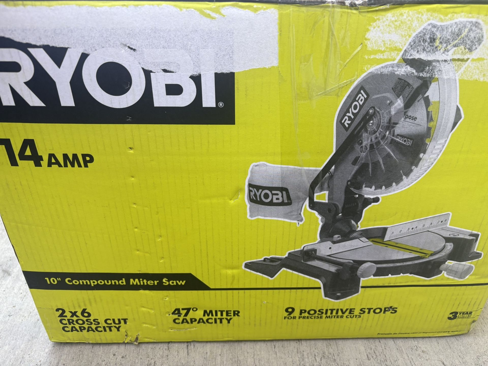 Ryobi Compound Miter Saw