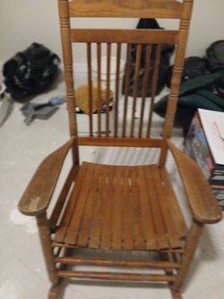 Cracker barrel rocking chair