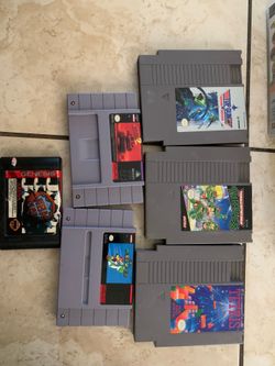 NES ,SNES ,SEGA GAMES