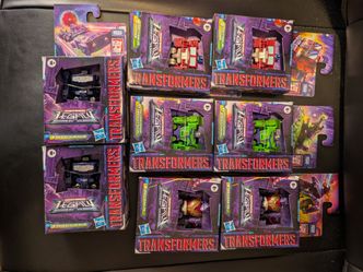 Transformers Legacy Figures - Sealed Lot of 8